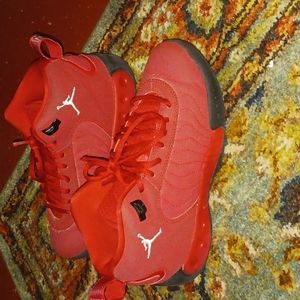 ❤RED JORDAN 5💃👠